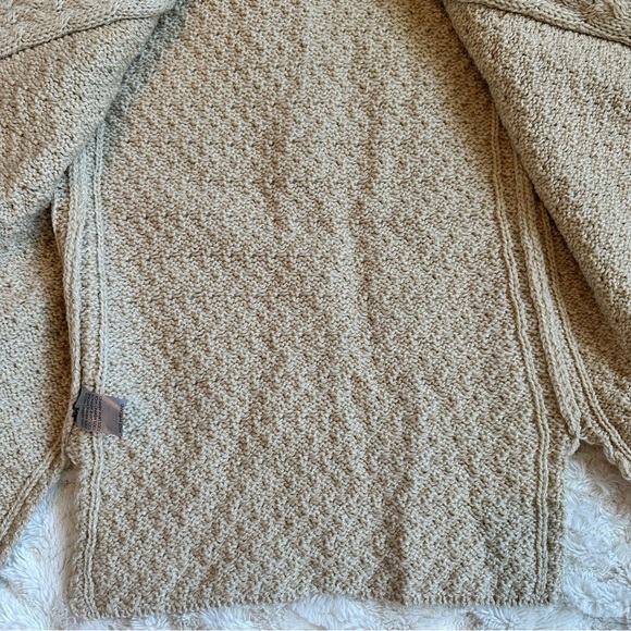 Irelandseye Glenross Waterfall Cardigan Natural Merino Wool Ireland Women’s Sz S - Picture 7 of 10